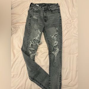 American eagle super high rise jegging